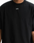 Off - White T-Shirt 3d Arrow Spray Black