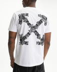 Off - White T-Shirt Heraldi Arrows White