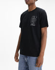 Off - White T-Shirt Big Double Arrow Black