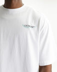 Off - White T-Shirt Moon SS Skate Tee White
