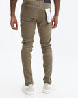 Purple Jeans Fracture Coated Tan