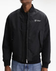 Off - White Jacket Script Nyl Varsity Black/white