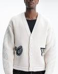 Off - White Cardigan Star Vars Knit Cream