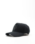 Purple Cap Cotton Twill 5 Panel Black