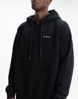 Off - White Hoodie Half Arrows Skate Black