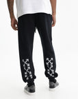 Off - White Sweatpants Heraldic Arrows Black