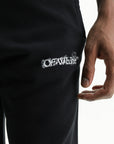 Off - White Sweatpants Heraldic Arrows Black