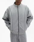 Off - White Jacket Relaxed Dyed Track Grey
