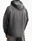 Off - White Hoodie Arrow Distr Den Black