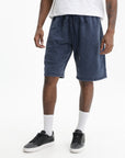 Off - White Shorts Bookish Mar Skate Midnight Blue