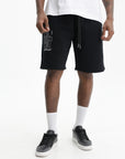 Off - White Shorts Big Double Arrow Black