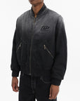 Off - White Jacket Degrade Cot Regular Black