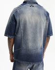 Off - White Shirt Cherry Bowling Dark Wash