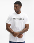 Moncler Crew Front Logo White