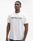 Moncler Crew Front Logo White