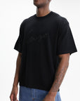 Kenzo T-Shirt Signature Embroidery Black
