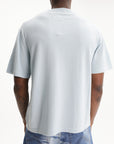 Kenzo T-Shirt Signature Embroidery Blue