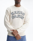 Kenzo Sweater Paris Eblem Off White