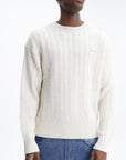 Kenzo Sweater Signature Knitted Off White