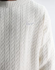 Kenzo Sweater Signature Knitted Off White
