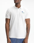 Kenzo T-Shirt Tulip Embroidery Off White