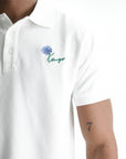 Kenzo T-Shirt Tulip Embroidery Off White