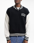 Kenzo Cardigan Varsity Zip Up Black
