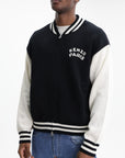 Kenzo Cardigan Varsity Zip Up Black