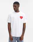 Capone T-Shirt Heart Slogan White