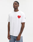 Capone T-Shirt Heart Slogan White