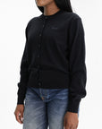 Kenzo Cardigan Rws Signiture Merino Black