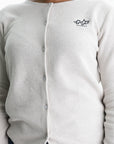 Kenzo Cardigan Loose Threads End Grey