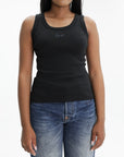 Kenzo Tank Chest Logo Crew Black