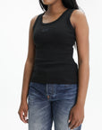 Kenzo Tank Chest Logo Crew Black