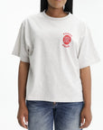 Kenzo T-Shirt Paris Emblem Grey