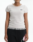 Kenzo T-Shirt Black Embroidered Grey