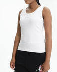 Kenzo Tank Chest Logo Crew Off White