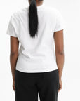 Kenzo T-Shirt Tulip Emroidered Off White