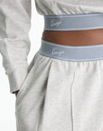 Kenzo Pants Blue Waist Band Grey