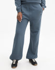 Kenzo Jogger Cuffed Logo Pants Blue