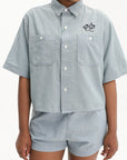 Kenzo Shirt Shirt Sc Woven Stone
