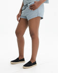Kenzo Bermuda Dirty Biue Denim Stone Black