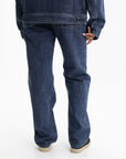 Kenzo Pants Blue Denim Medium Stone