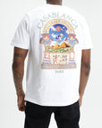 Casablanca Classic T-Shirt Egyptian Arch White