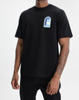 Casablanca Classic T-Shirt Gradient Arch Black