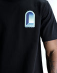 Casablanca Classic T-Shirt Gradient Arch Black