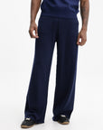 Kenzo Pants Signature Straight Blue/Black