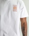 Casablanca Hermons Mirage Printed Classic T-Shirt White