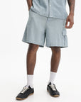 Kenzo Shorts Sounds Cargo Stone Light Blue