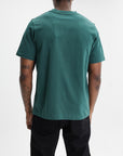Casablanca Classic T-Shirt Casablanca Stacked Logo Green